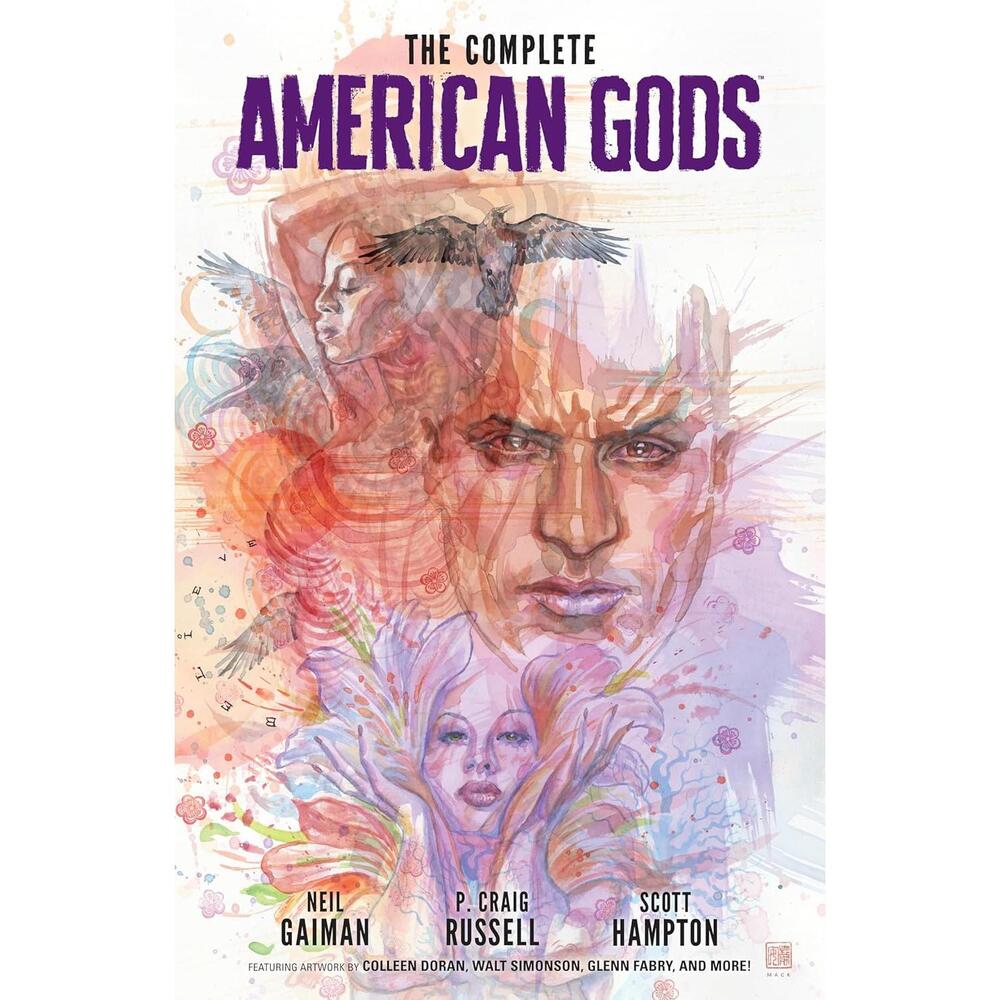 New! The Complete American Gods Graphic Novel Neil Gaiman Slipcase, Hardcover